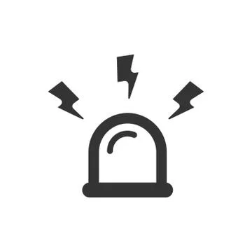 Siren Icon Stock Illustration