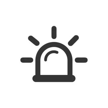 Siren Icon Stock Illustration