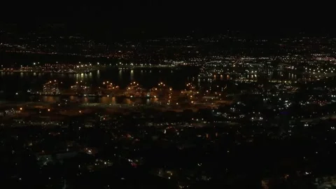 Sirens sound in Haifa amid attack from Lebanon on Israeli city, Haifa, IL - 03 M Video stock 330077445