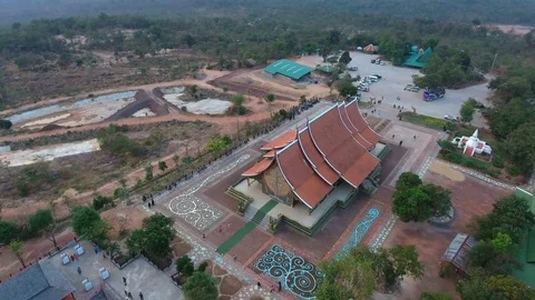 Sirintornwararam Temple Stock Footage 76009548