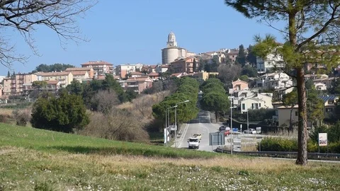 Sirolo panoramic Stock Footage 78171447