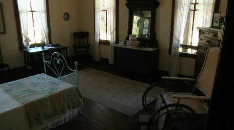 Sister's Bedroom Stock Footage 309744