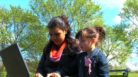 Sisters  Stock Footage 361635