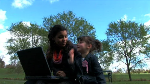 Sisters  Stock Footage 362284