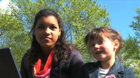 Sisters  Stock Footage 362292