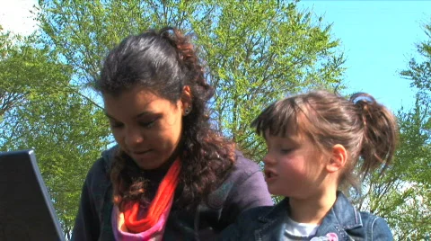 Sisters  Stock Footage 362304
