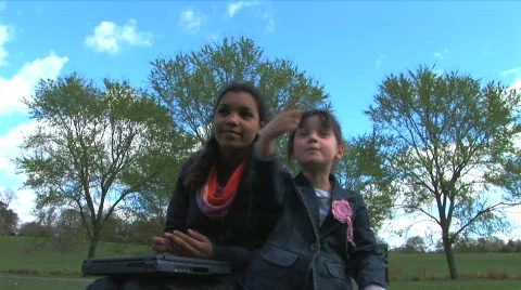 Sisters  Stock Footage 362305