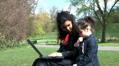 Sisters  Stock Footage 362390