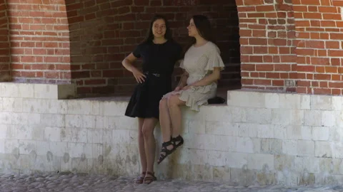 Sisters Twins 動画素材 97392121