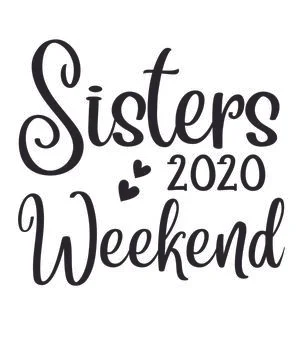 Sisters Weekend 2020 Stock Illustration