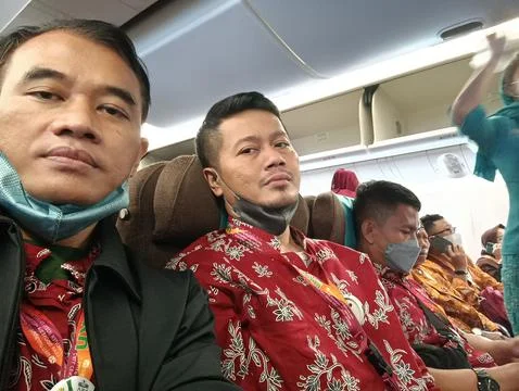 Sit on the plane Stock Photos