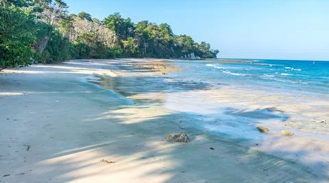 Sitapur Beach, Shaheed Dweep, Neil Island, Andaman, India Stock Photos