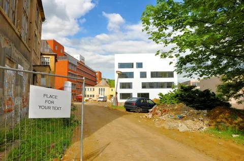 Site of building Stock Photos