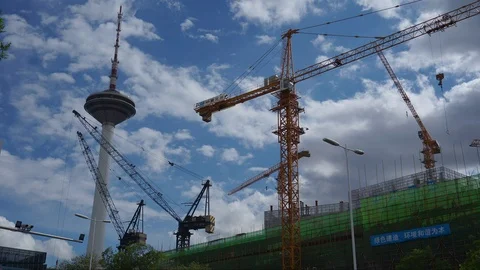 Site cloud Stock Footage 125733596