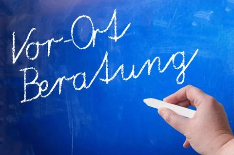 On-site consulting Illustrazione stock