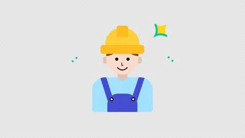 Site Engineer Engineering Icon Construction Management Professional Architect Vídeo Stock 338237151