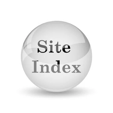 Site index icon. Internet button on white background. Stock Illustration