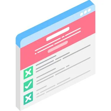 Site statistics data web develop vector icon Stock Illustration