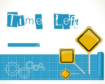 Site Under Construction. Page Template. Jpeg Illustration Stock Illustration