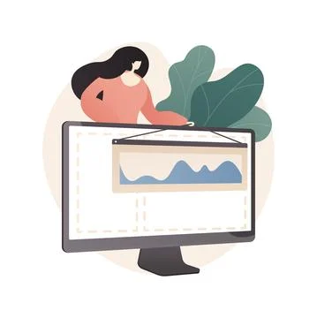 Sitemap creation abstract concept vector illustration. Stock Illustration