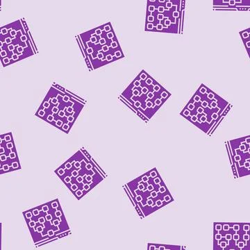 Sitemap seo glyph seamless pattern Stock Illustration