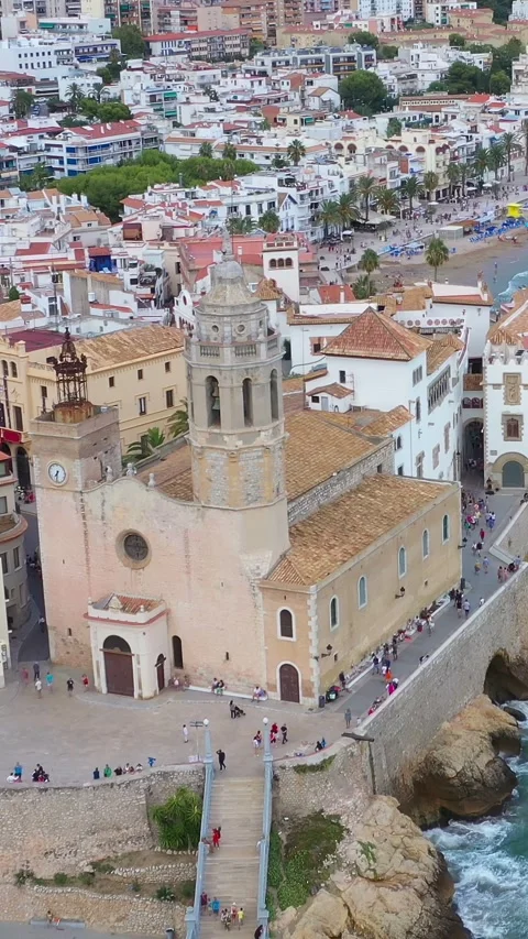 Sitges Spain Vídeo Stock 289656468