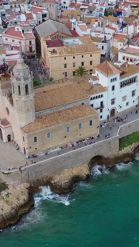 Sitges Spain Vídeo Stock 289656696