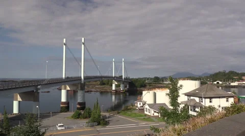 Sitka, Bay Bridge Stock Footage 29163724