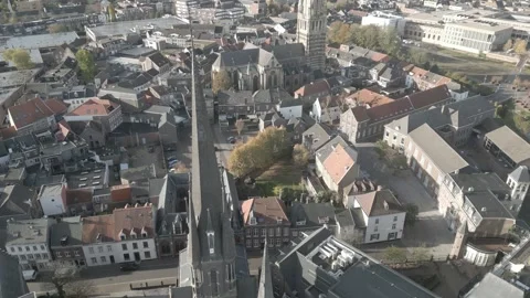 Sittard Limburg Stock Footage 244677373