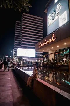 A Sitting Boy Stock Photos