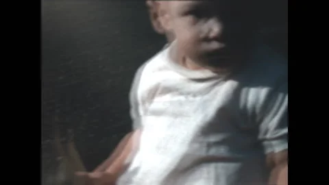 Sitting in the Grass 1965 Stock Footage 215406519