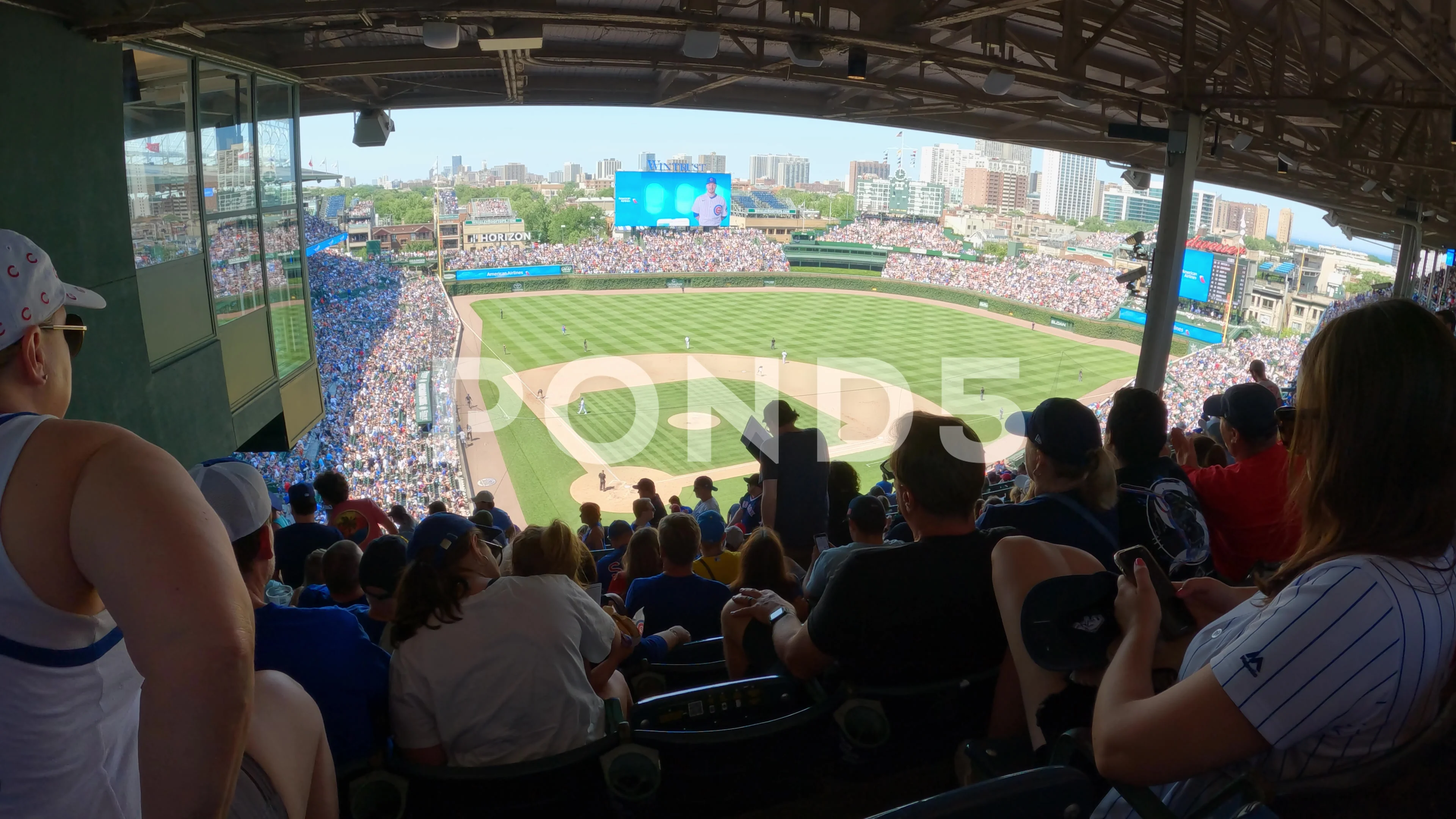 Section 218 at Wrigley Field 