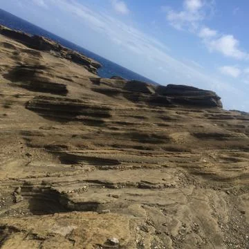 Sitting Sideways Foto stock