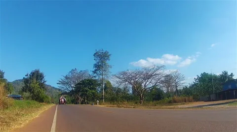 The situation on the road Stock Footage 48714016