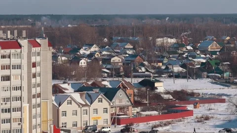 Сity-from-the-height-of-the-9th-floor 動画素材 144314842