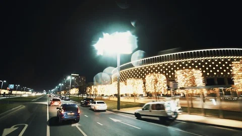 Сity ​​lights Stock Footage 102267770