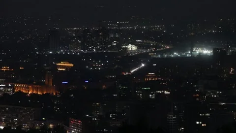 Sity in the night 1 Stock Footage 323627965