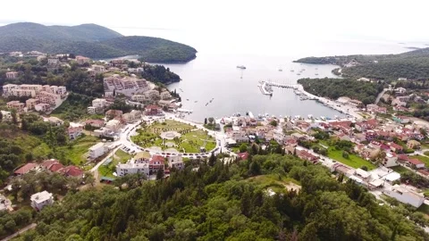 Sivota Greek Riviera Stock Footage 134788053