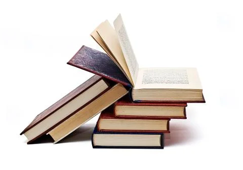 Six books. Stock Photos