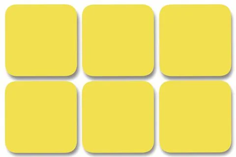 Six fields Stock Illustration