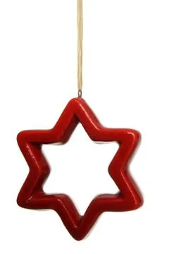 Six pointed star Foto stock