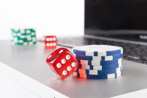 Six on Red Stock Photos