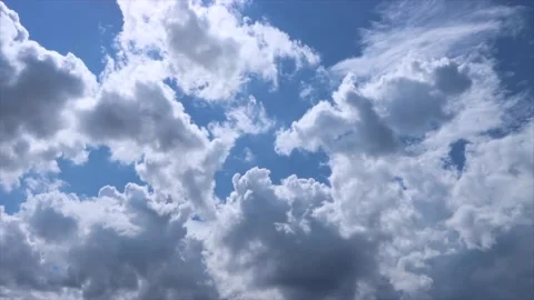 Six Second Cloud Timelapse 4k Stock Footage 136639648