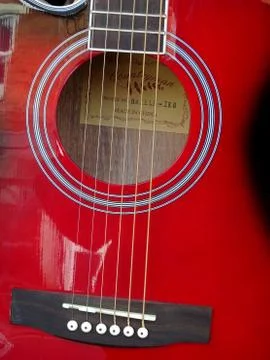 Six String Acoustic Guitar Stock Photos