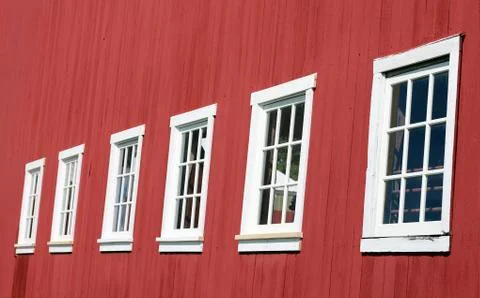 Six windows Stock Photos