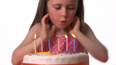 Sixth birthday Stock Footage 22635207