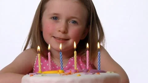 Sixth birthday Stock Footage 22636301