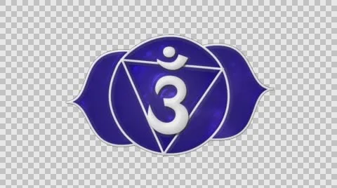 Sixth Chakra Ajna Or Third eye Chakra 스톡 동영상 63823910