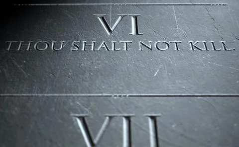 The Sixth Commandment Illustration
