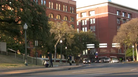Sixth Floor Museum Book Depository Street View, Stock Footage 36640538